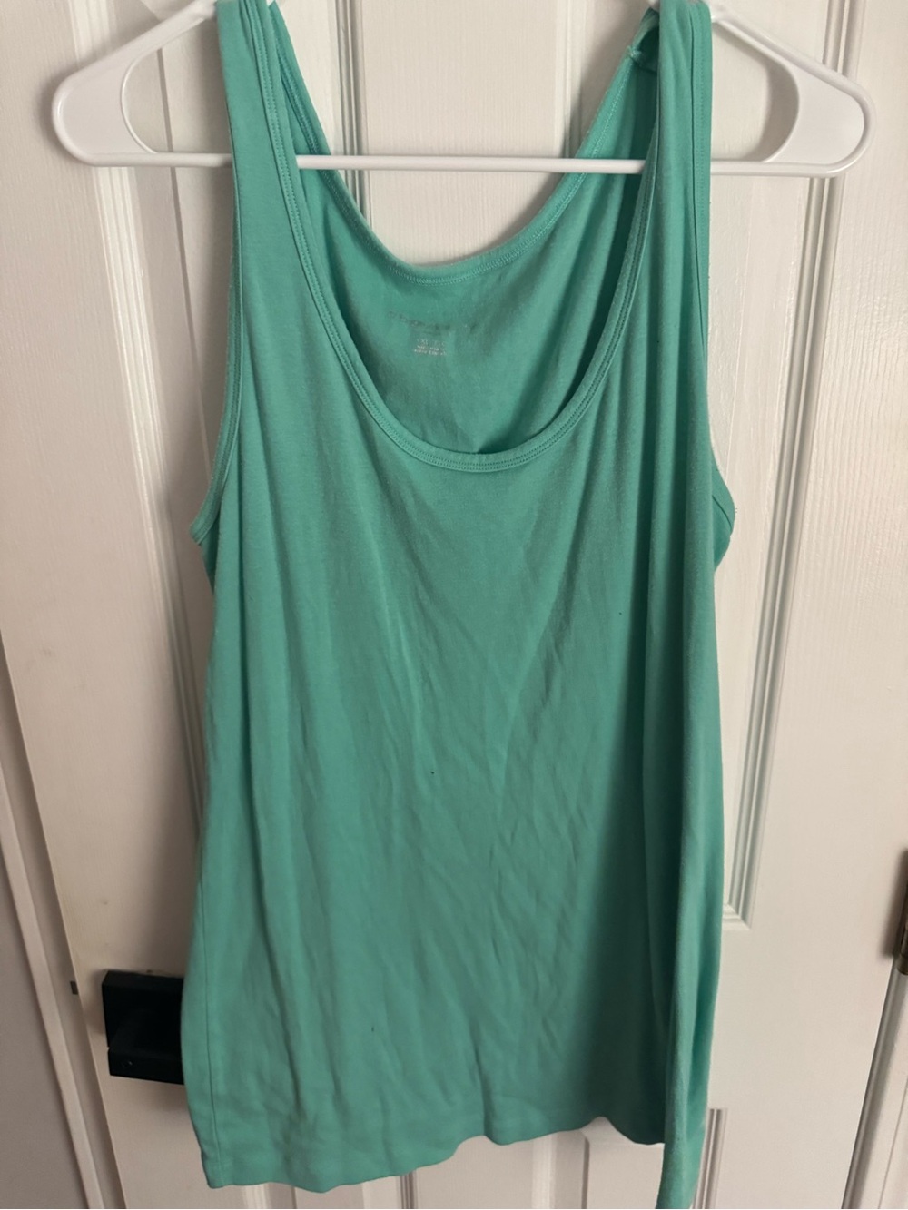 BeMaternity Mint Green Scoop Neck Maternity Tank